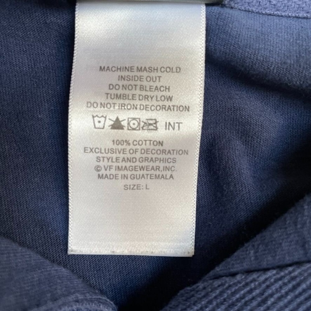 Harley Davidson Polo Shirt Mens Large Blue Cotton Shumate Spokane WA Embroidered - Picture 8 of 9